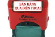 Khắc dấu bán hàng qua điện thoại tại quận Hải Châu