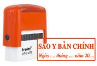 Khắc dấu sao y bản chính tại quận Liên Chiểu