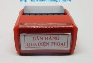 Dịch vụ khắc dấu bán hàng qua điện thoại chất lượng tại Ngũ Hành Sơn